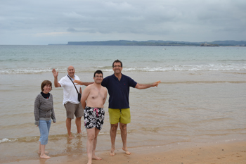 Paseito por la playa.